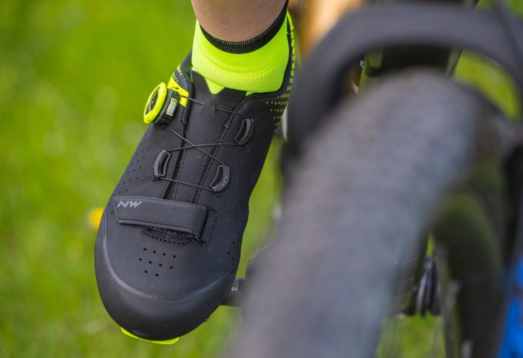 Northwave Extreme Tech Mujer MTB Zapatos Verde/Naranja Calzado Bicicleta 