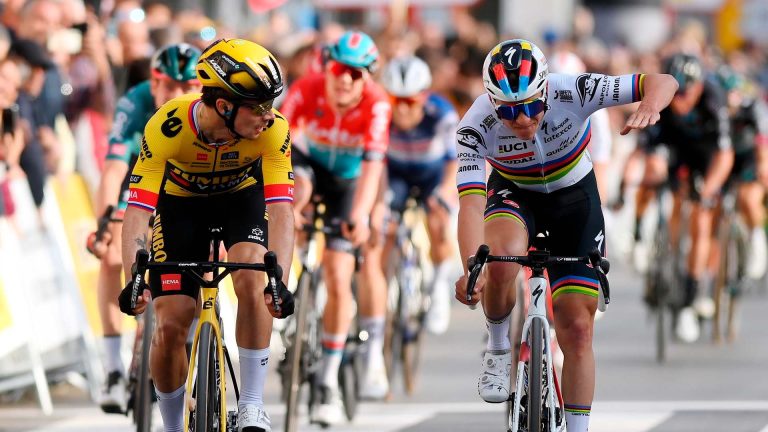 Roglic y Evenepoel en La Volta