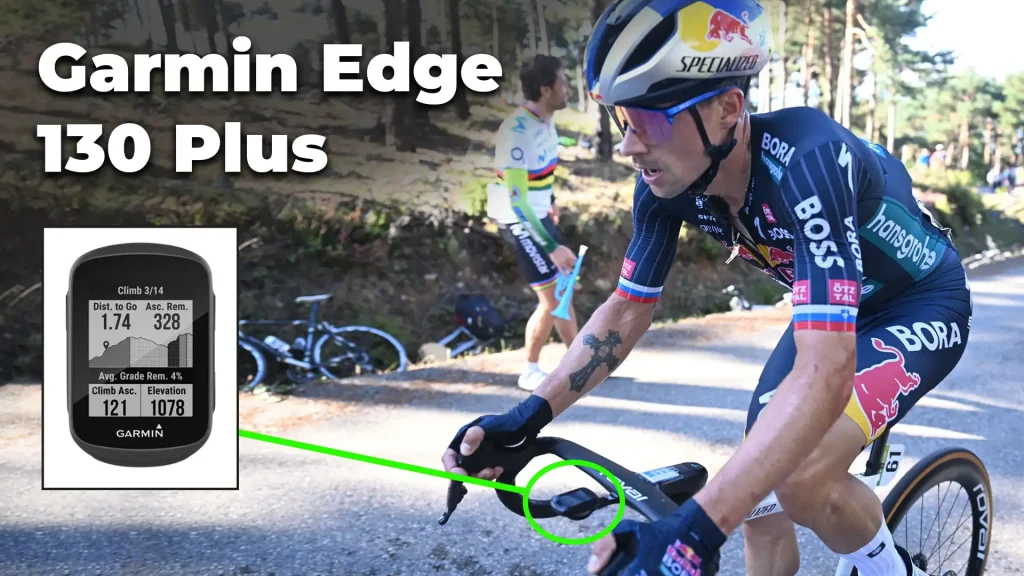 garmin edge 130 plus - primoz roglic