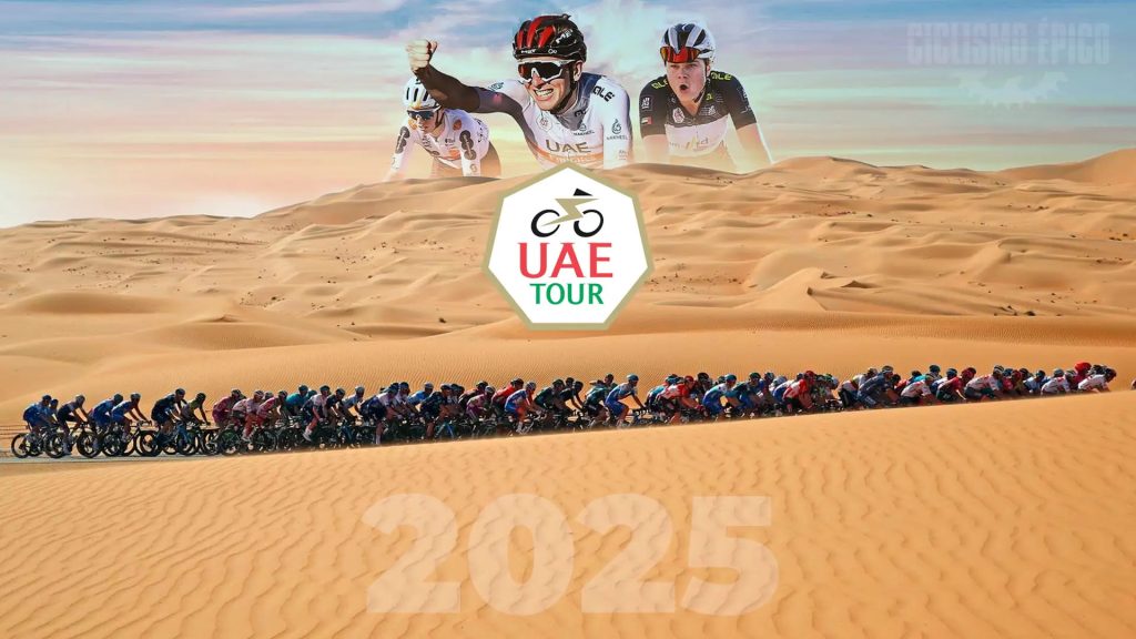 UAE Tour 2025 recorrido perfiles etapa favoritos