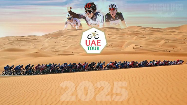 UAE Tour 2025 recorrido perfiles etapa favoritos