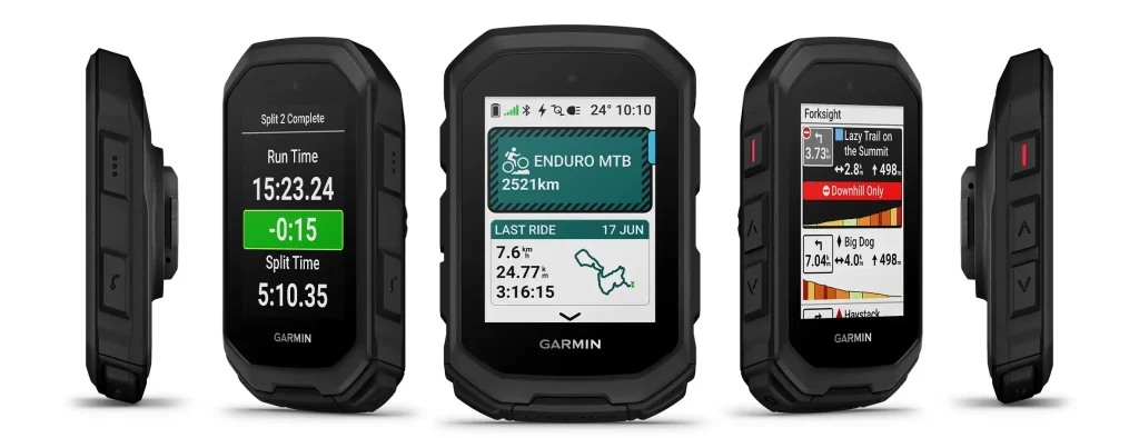 Interfaz Garmin Edge MTB