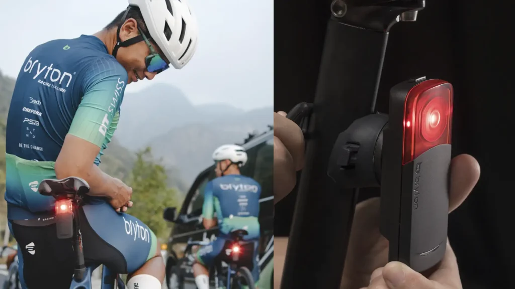 bryton gardia r300l luz trasera con radar