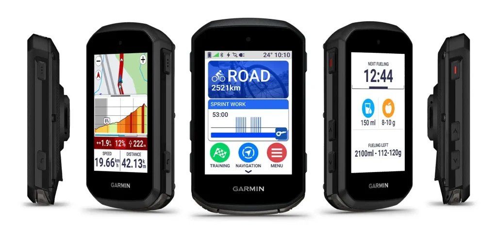 garmin edge 850 interfaz