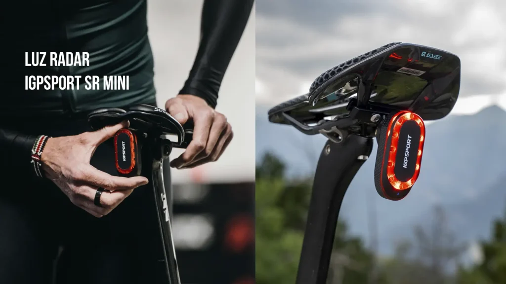 igpsport sr mini luz radar