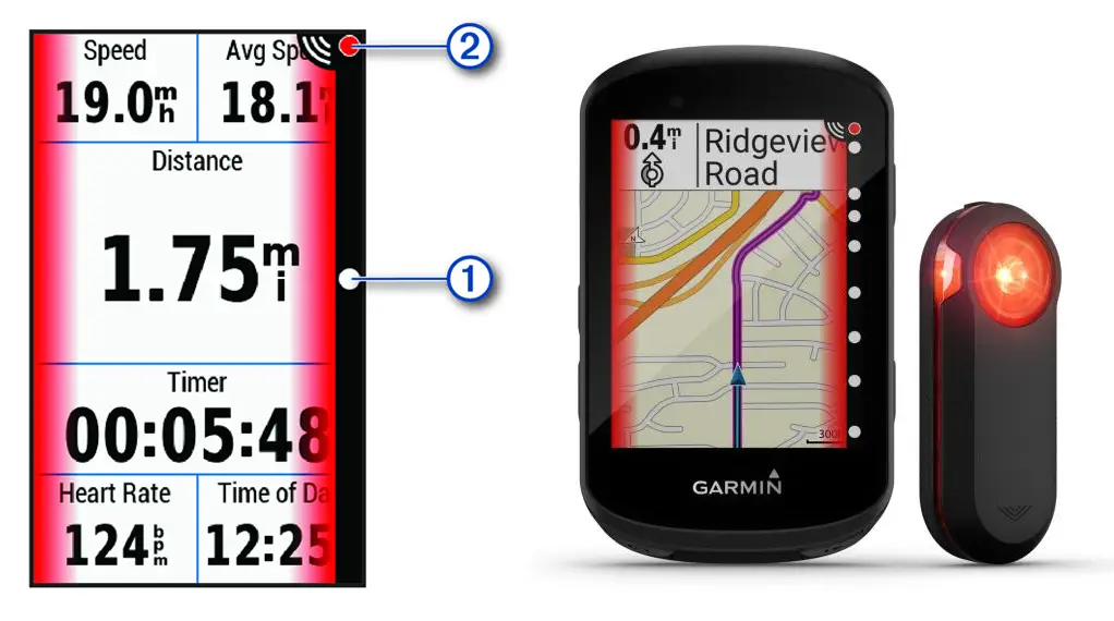 radar garmin interfaz gps
