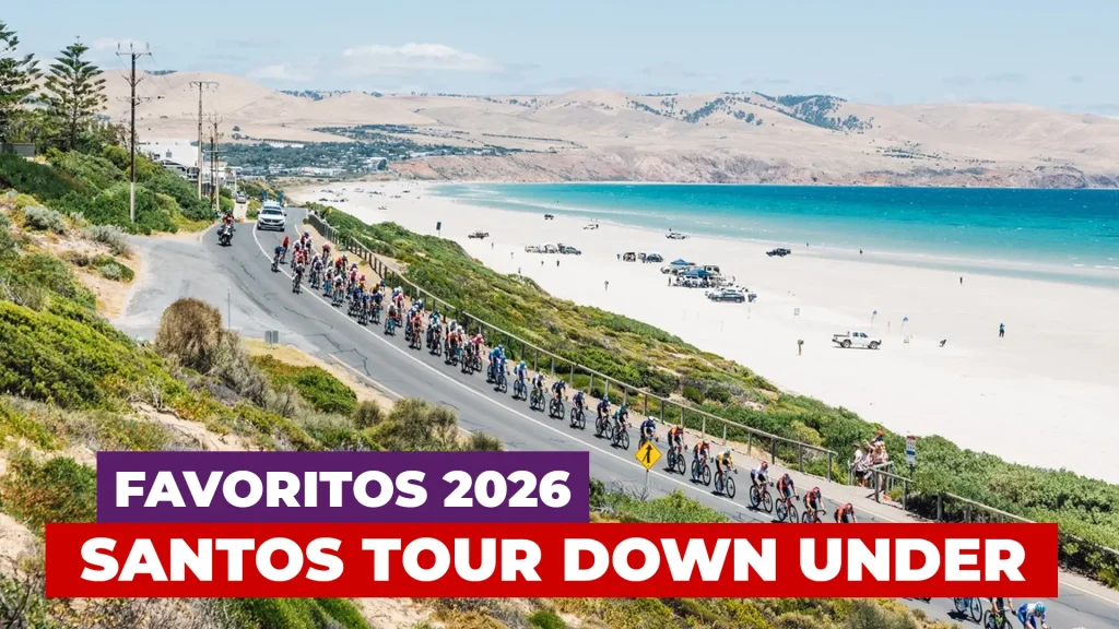 santos tour down under 2026 - recorrido y favoritos