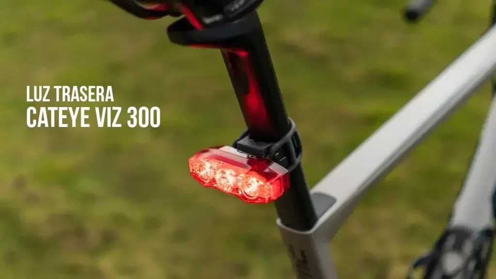 Cateye Viz 300 luz trasera