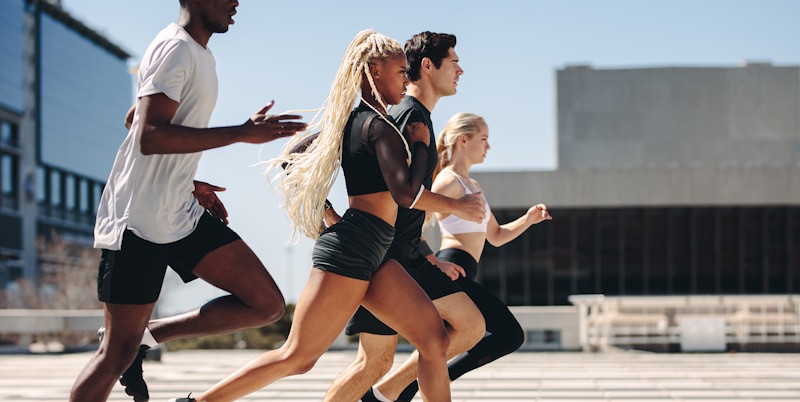 running