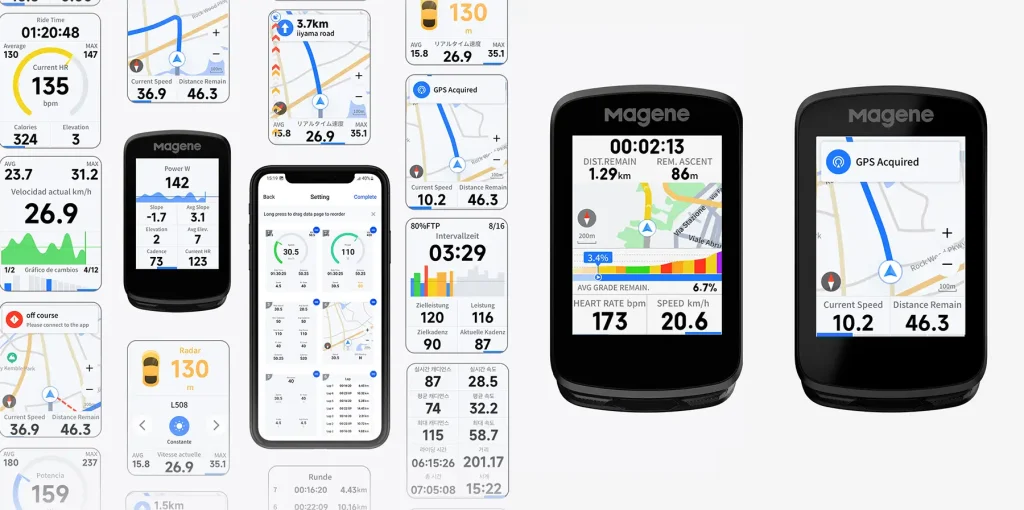 Magene C606 Interfaz