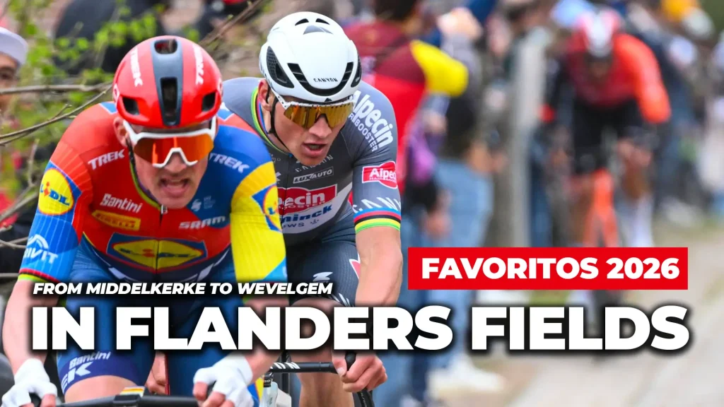 Gante-Wevelgem. In Flanders Fields 2026. Recorrido, perfil y favoritos