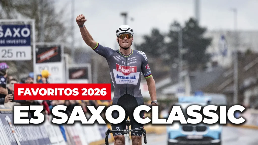 e3 saxo classic 2026 recorrido