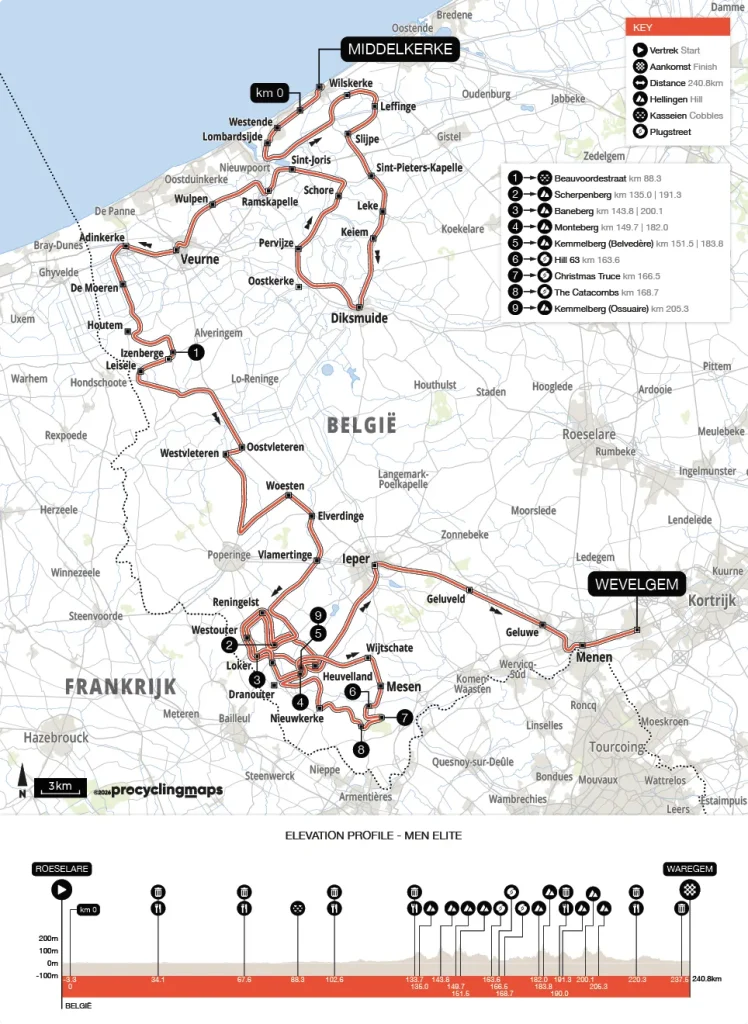 recorrido in flanders fields 2026