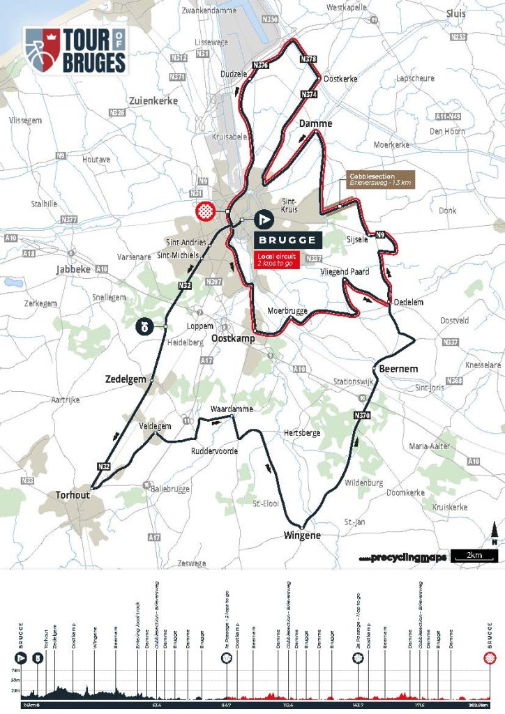 tour of bruges 2026 map