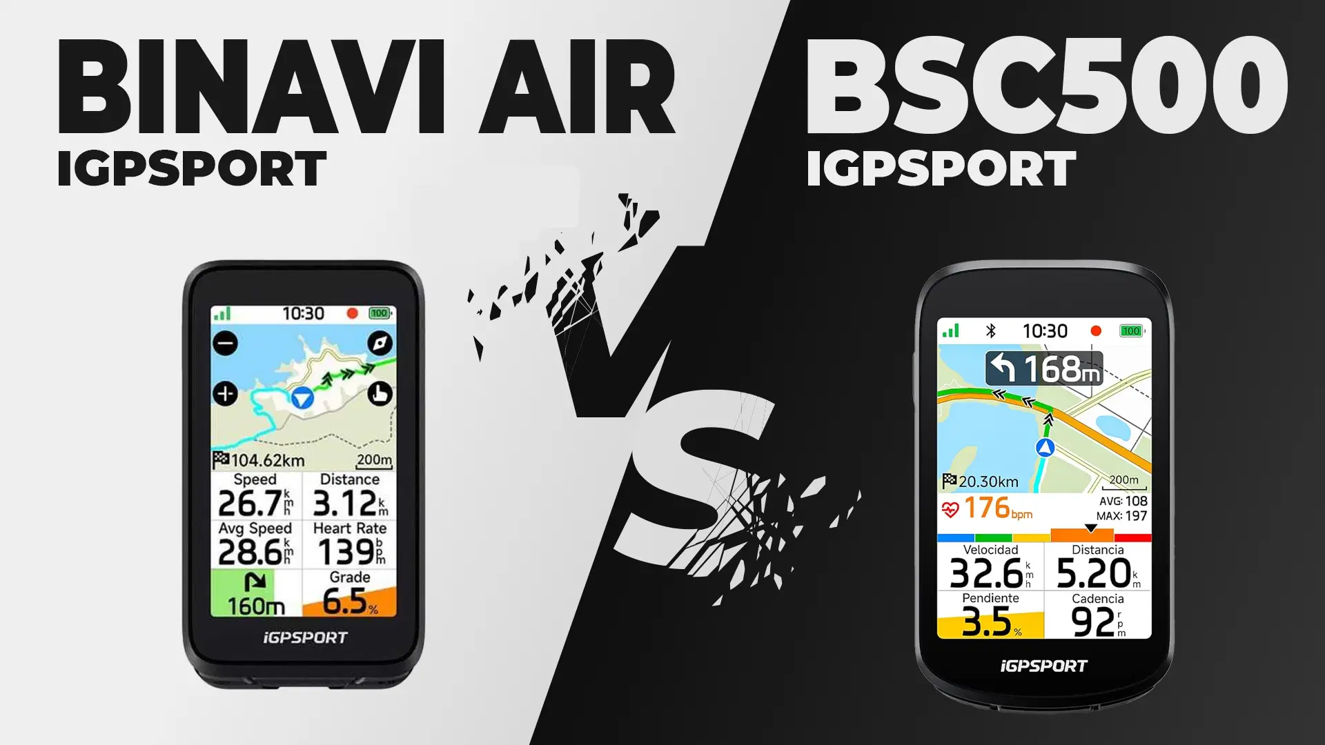 BiNavi Air vs BSC500