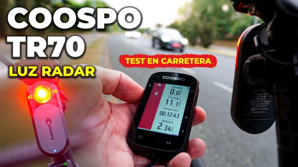 Luz Radar Coospo TR70