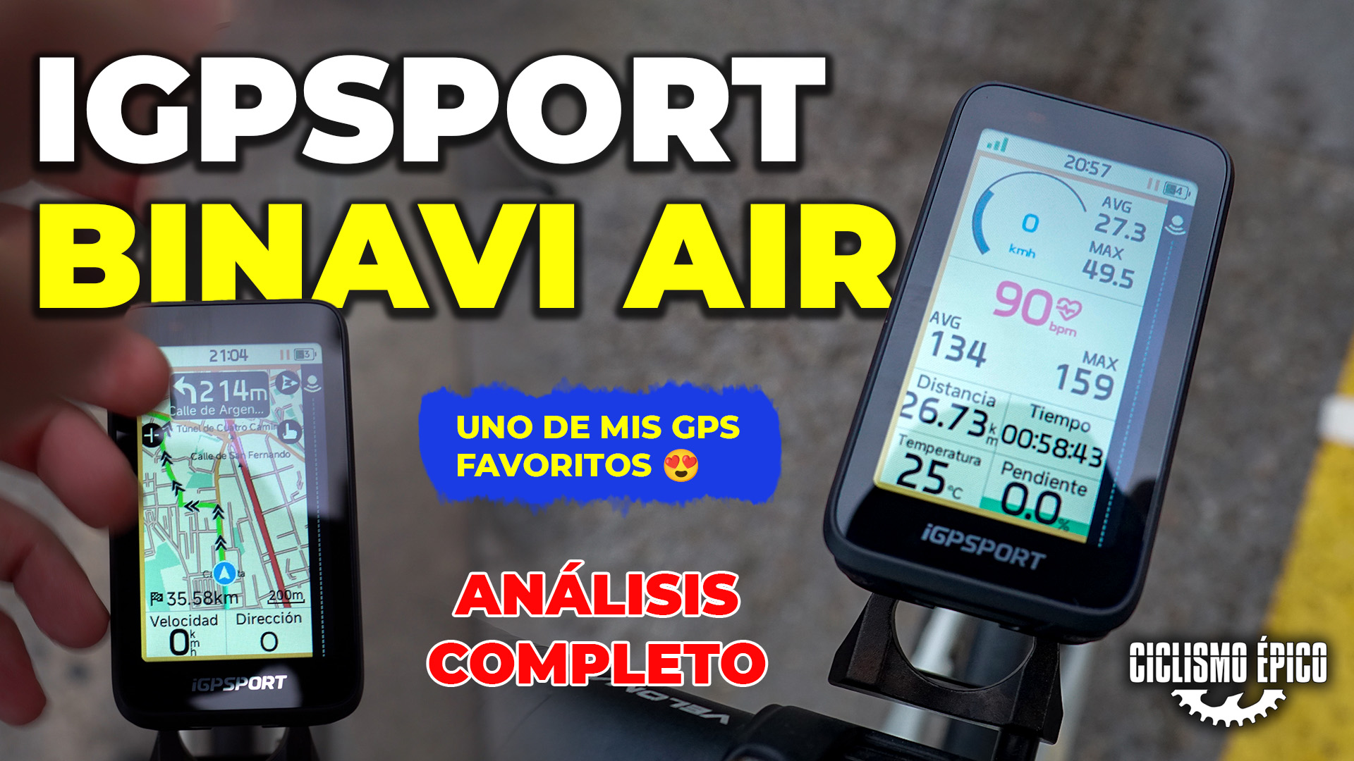 iGPSPORT Binavi Air