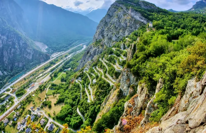 lacets de montvernier - ciclismo epico